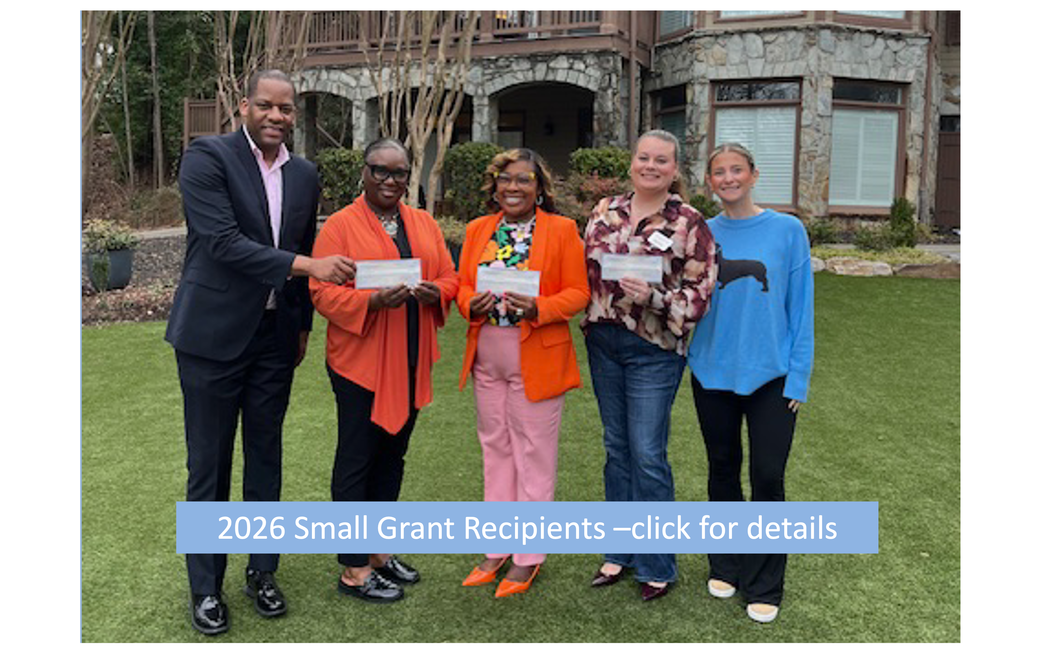 2026 small grant recipients hero